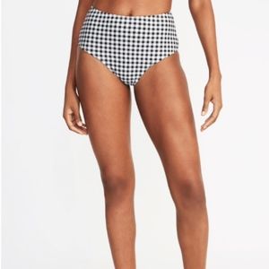 Gingham High Waisted Bottoms